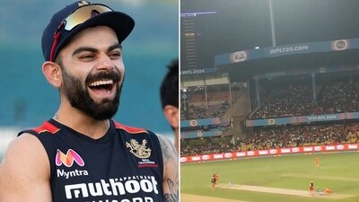 Virat Kohli is omnipresent. (RCB-Screengrab-Twitter) Virat Kohli is omnipresent. (RCB-Screengrab-Twitter)