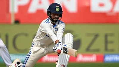 Rajat Patidar, who debuted in the 2nd Test at Visakhapatnam, endured a torrid series, managing just 63 runs from 6 innings, including two ducks (AFP) Rajat Patidar, who debuted in the 2nd Test at Visakhapatnam, endured a torrid series, managing just 63 runs from 6 innings, including two ducks (AFP)