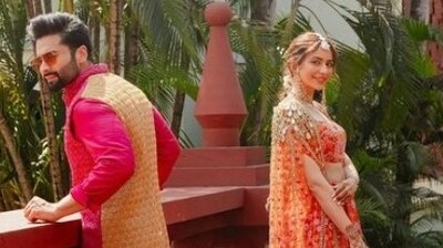 "Adding colour to my life . #mehnditerenaamki Thankyouuuuu @arpita__mehta for designing the most beautiful outfit reviving phulkari and adding your magic to it . Thankyou @kunalrawaldstress for capturing the mood of the occasion so well through your outfit . Couldn't have asked for better," Rakul captioned the post. (Instagram) "Adding colour to my life . #mehnditerenaamki Thankyouuuuu @arpita__mehta for designing the most beautiful outfit reviving phulkari and adding your magic to it . Thankyou @kunalrawaldstress for capturing the mood of the occasion so well through your outfit . Couldn't have asked for better," Rakul captioned the post. (Instagram)