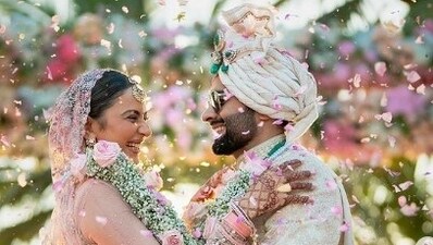 The duo tied the knot in a close ceremony in Goa on February 21. They had two ceremonies – as per Sikh and Sindhi traditions. (Instagram) The duo tied the knot in a close ceremony in Goa on February 21. They had two ceremonies – as per Sikh and Sindhi traditions. (Instagram)