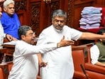 Karnataka MLC BK Hariprasad during the state Legislative Council Session, at Vidhana Soudha in Bengaluru. (ANI) Karnataka MLC BK Hariprasad during the state Legislative Council Session, at Vidhana Soudha in Bengaluru. (ANI)