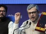 New Delhi: Union Ministers Ashwini Vaishnaw and Anurag Thakur brief the media on cabinet decisions, in New Delhi, Thursday, Feb. 29, 2024. (PTI Photo/Kamal Singh) (PTI02_29_2024_000094B) (PTI)