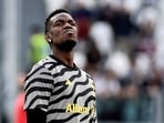 Paul Pogba during the warm-up before the match