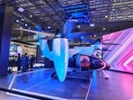 A flying car at the Moble World Congress 