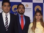 Akash Ambani, Anant Ambani and Isha Ambani.