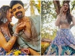 Pictures from Rakul Preet Singh and Jackky Bhagnani's Haldi ceremony. 