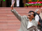 New Delhi: Shiv Sena (UBT) MP Sanjay Raut at the Parliament House complex during the Budget session, in New Delhi, Wednesday, Feb. 7, 2024.