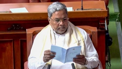 Karnataka Chief Minister Siddaramaiah (ANI) Karnataka Chief Minister Siddaramaiah (ANI)
