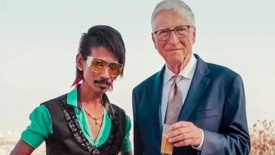 Bill Gates posted a video of having a cup of chai with Nagpur's famous Dolly Chaiwala. (PTI) Bill Gates posted a video of having a cup of chai with Nagpur's famous Dolly Chaiwala. (PTI)