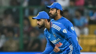 Captain Rohit Sharma, Virat Kohli, Jasprit Bumrah and Ravindra Jadeja are the four players in the uppermost A+ grade. (AFP) Captain Rohit Sharma, Virat Kohli, Jasprit Bumrah and Ravindra Jadeja are the four players in the uppermost A+ grade. (AFP)