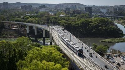 Construction of the Ruby Hall to Ramwadi stretch was completed and the Commissioner of Metro Railway Safety gave conditional permission to begin passenger services on the same more than a week ago. (HT FILE)