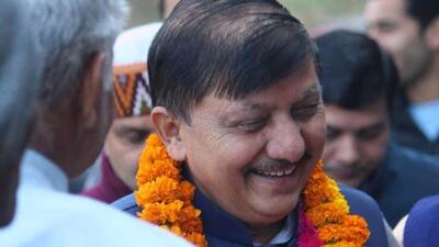 Expelled Congress MLA Rajinder Rana said (Facebook/rajinderranahamirpur) Expelled Congress MLA Rajinder Rana said (Facebook/rajinderranahamirpur)