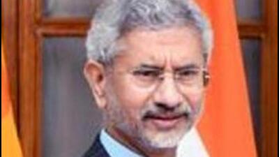 External affairs minister S Jaishankar stressed the necessity for the country to build ‘deep national strengths’ to drive the transition towards becoming a developed economy and leading power. (HT) External affairs minister S Jaishankar stressed the necessity for the country to build ‘deep national strengths’ to drive the transition towards becoming a developed economy and leading power. (HT)