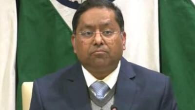 External affairs ministry spokesperson Randhir Jaiswal (File Photo)