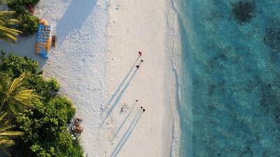India’s move follows an ultimatum given by the Maldives pro-China President Mohamed Muizzu for withdrawing all Indian military personnel from the Indian Ocean archipelago (AFP FILE PHOTO) India’s move follows an ultimatum given by the Maldives pro-China President Mohamed Muizzu for withdrawing all Indian military personnel from the Indian Ocean archipelago (AFP FILE PHOTO)