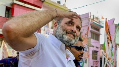 Rahul Gandhi during the ‘Bharat Jodo Nyay Yatra’ in Amethi on February 19. (PTI Photo) Rahul Gandhi during the ‘Bharat Jodo Nyay Yatra’ in Amethi on February 19. (PTI Photo)