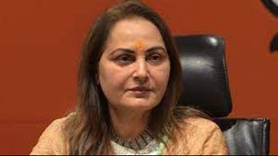 The cases pertain to the violation poll code during the 2019 Lok Sabha elections when Jaya Prada was a BJP candidate. (HT FILE)