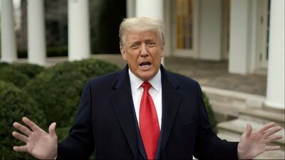 The Supreme Court agreed on Feb. 28, 2024, to decide whether former President Donald Trump can be prosecuted on charges he interfered with the 2020 election and has set a course for a quick resolution. (House Select Committee via AP) (AP) The Supreme Court agreed on Feb. 28, 2024, to decide whether former President Donald Trump can be prosecuted on charges he interfered with the 2020 election and has set a course for a quick resolution. (House Select Committee via AP) (AP)
