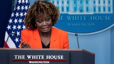 White House Press Secretary Karine Jean-Pierre (REUTERS)