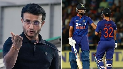 Sourav Ganguly is not impressed with what Shreyas Iyer and Ishan Kishan have done. (PTI-Getty) Sourav Ganguly is not impressed with what Shreyas Iyer and Ishan Kishan have done. (PTI-Getty)