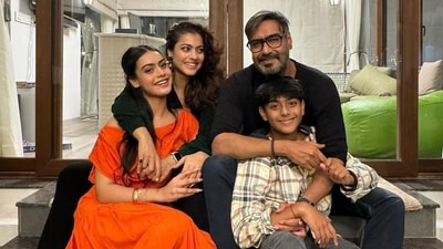 Kajol and actor-husband Ajay Devgn have two kids – daughter Nysa and son Yug. Kajol and Ajay married on February 24, 1999. In April 2003, Kajol had given birth to their daughter, Nysa. Kajol was seen in hit films such as Kabhi Khushi Kabhie Gham... and Fanaa before and after her first pregnancy. Kajol and actor-husband Ajay Devgn have two kids – daughter Nysa and son Yug. Kajol and Ajay married on February 24, 1999. In April 2003, Kajol had given birth to their daughter, Nysa. Kajol was seen in hit films such as Kabhi Khushi Kabhie Gham... and Fanaa before and after her first pregnancy. 