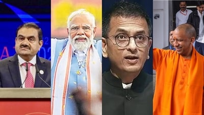CJI Chandrachud and billionaire Gautam Adani are notable exceptions in the list of the 10 most powerful Indians dominated by BJP/RSS. CJI Chandrachud and billionaire Gautam Adani are notable exceptions in the list of the 10 most powerful Indians dominated by BJP/RSS.