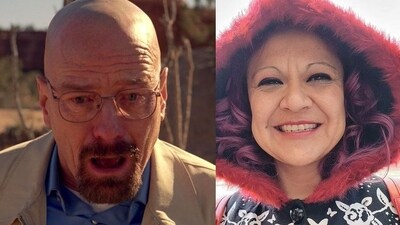 Breaking Bad's Walter White and Loviata Mitchell Breaking Bad's Walter White and Loviata Mitchell