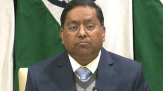 External affairs ministry spokesperson Randhir Jaiswal (File Photo)