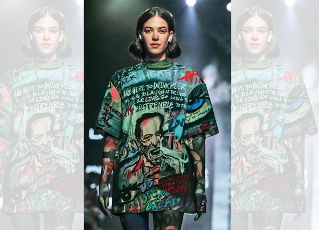 What works is playing with sharp contrasts in terms of silhouettes, fabrics and concepts. What works is playing with sharp contrasts in terms of silhouettes, fabrics and concepts.