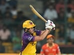 UP Warriorz' Grace Harris plays a shot during a WPL 2024 match vs Gujarat Giants UP Warriorz' Grace Harris plays a shot during a WPL 2024 match vs Gujarat Giants