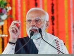 Prime Minister Narendra Modi addresses at the foundation stone laying and inauguration of multiple developmental projects, in Sindri, Dhanbad district, Prime Minister Narendra Modi addresses at the foundation stone laying and inauguration of multiple developmental projects, in Sindri, Dhanbad district,
