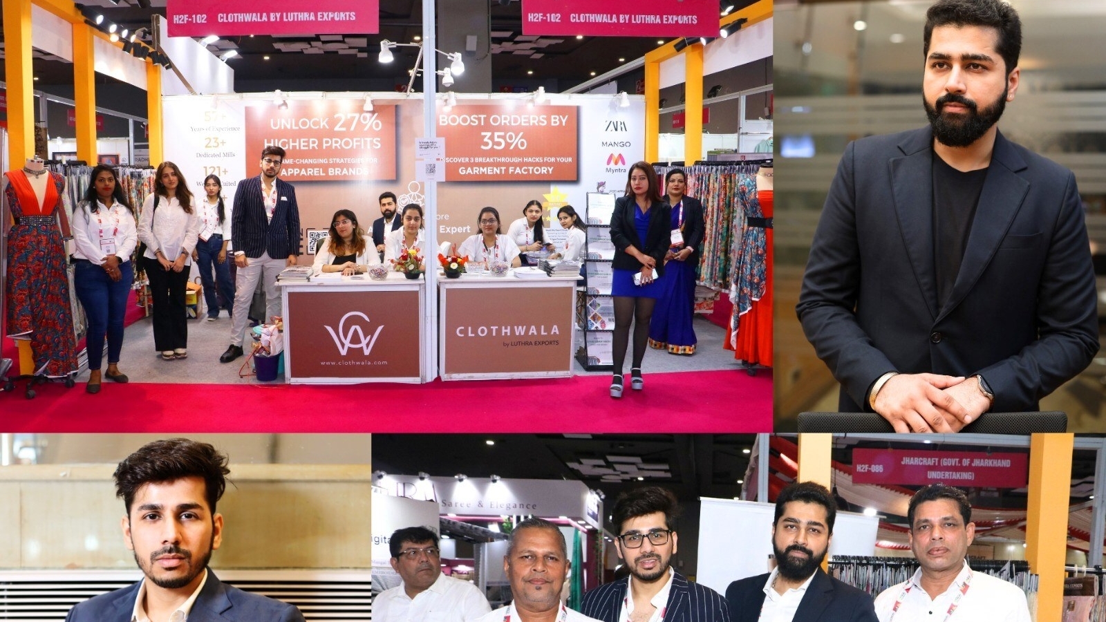 Clothwala by Luthra Exports Redefines Fabric Sourcing at Bharat Tex 2024 - Vimarsana News