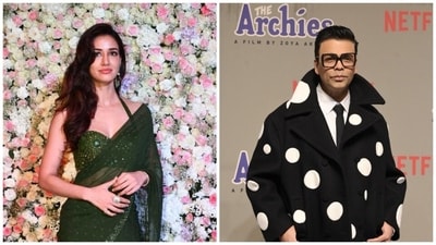 Disha Patani and Karan Johar have worked together in the upcoming film Yodha. Disha Patani and Karan Johar have worked together in the upcoming film Yodha.