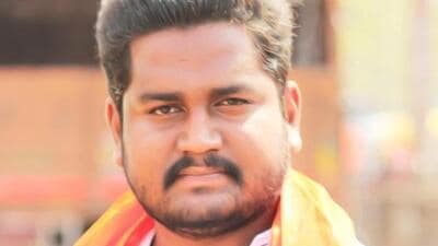 Girish Babu Chakra was an aide and supporter of Kalaburagi MP Umesh Jadhav (HT Photo/sourced)