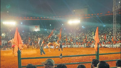 If there’s an indigenous Indian sport awash with both royal and commoner support in a region, it has to be kushti in Kolhapur. (HT photo) If there’s an indigenous Indian sport awash with both royal and commoner support in a region, it has to be kushti in Kolhapur. (HT photo)