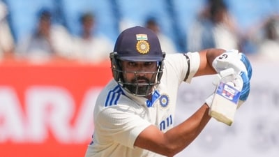 At fifth is India captain Rohit Sharma, who has scored 297 runs in the eight innings he has played. Rohit hasn't really hit the highs but he has found some runs in the third and fourth Tests. Rohit powered India to a score of 445 in trying conditions by scoring 131 in 196 balls. (PTI) At fifth is India captain Rohit Sharma, who has scored 297 runs in the eight innings he has played. Rohit hasn't really hit the highs but he has found some runs in the third and fourth Tests. Rohit powered India to a score of 445 in trying conditions by scoring 131 in 196 balls. (PTI)