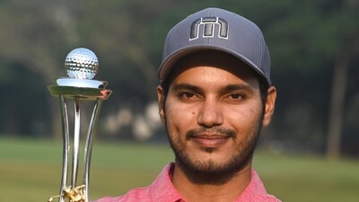 Gandas started the 2024 PGTI season by winning the Players Championship in Kolkata's Tollygunge Club last month and finished 13th at Vooty Masters. (PTI) Gandas started the 2024 PGTI season by winning the Players Championship in Kolkata's Tollygunge Club last month and finished 13th at Vooty Masters. (PTI)