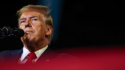 Former US President Donald Trump falsely claimed that Roe v. Wade had allowed mothers “to kill the baby after birth”. (REUTERS)