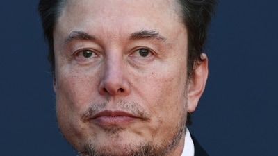 The image shows Tesla and SpaceX's CEO Elon Musk who shared his opinion on Japan's declining birth rate. (REUTERS)