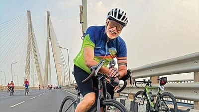 Avtar Saini, former Intel India country head, was killed after a speeding cab hit him while he was cycling in Navi Mumbai (Instagram) Avtar Saini, former Intel India country head, was killed after a speeding cab hit him while he was cycling in Navi Mumbai (Instagram)