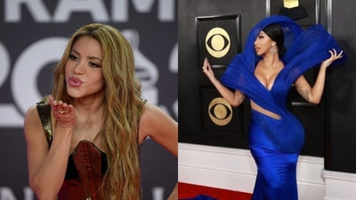Shakira shares tracklist for her first album in seven years, ‘Las Mujeres Ya No Lloran’, with Cardi B and more. (AFP/Instagram) Shakira shares tracklist for her first album in seven years, ‘Las Mujeres Ya No Lloran’, with Cardi B and more. (AFP/Instagram)