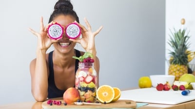 Easy-to-assemble mason jars are a tasty and healthy way to start the morning. (Shutterstock) Easy-to-assemble mason jars are a tasty and healthy way to start the morning. (Shutterstock)