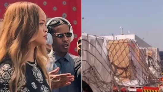 Viral Video of Rihanna's 'Massive' Luggage Sparks Reaction Before Ambani Wedding (Pic credit- Instagram)