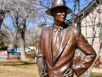 Christopher Nolan's $1 billion-grossing "Oppenheimer" hasn't just lined the pockets of Hollywood studio executives -- it has also brought an unexpected windfall to the secretive community of Los Alamos.
The movie, the clear frontrunner to win best picture at the Oscars on March 10, tells the story of the invention of the atomic bomb.