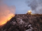 Texas emergency crews were struggling February 29 to contain the largest wildfire in the US state's history, with the blaze killing at least two people and scorching a million acres as it raged out of control. (Photo by J. Griffin / Texas A&M Forest Service / AFP)
