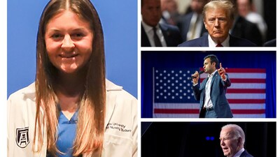 Joe Biden faces backlash over Laken Riley’s death by illegal immigrant (AFP/AP/Reuters) Joe Biden faces backlash over Laken Riley’s death by illegal immigrant (AFP/AP/Reuters)