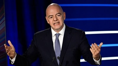 FIFA not in favour of 'blue cards', says Gianni Infantino