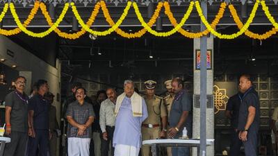 Karnataka chief minister Siddaramaiah visits the Rameshwaram Cafe blast site, in Bengaluru (PTI) Karnataka chief minister Siddaramaiah visits the Rameshwaram Cafe blast site, in Bengaluru (PTI)