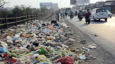 PMC solid waste department has installed CCTV cameras at some spots where citizens generally throw garbage. (REPRESENTATIVE PHOTO)