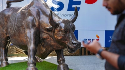 Stock market touched record high in special trading session; Sensex past 73,800 mark (PTI) Stock market touched record high in special trading session; Sensex past 73,800 mark (PTI)